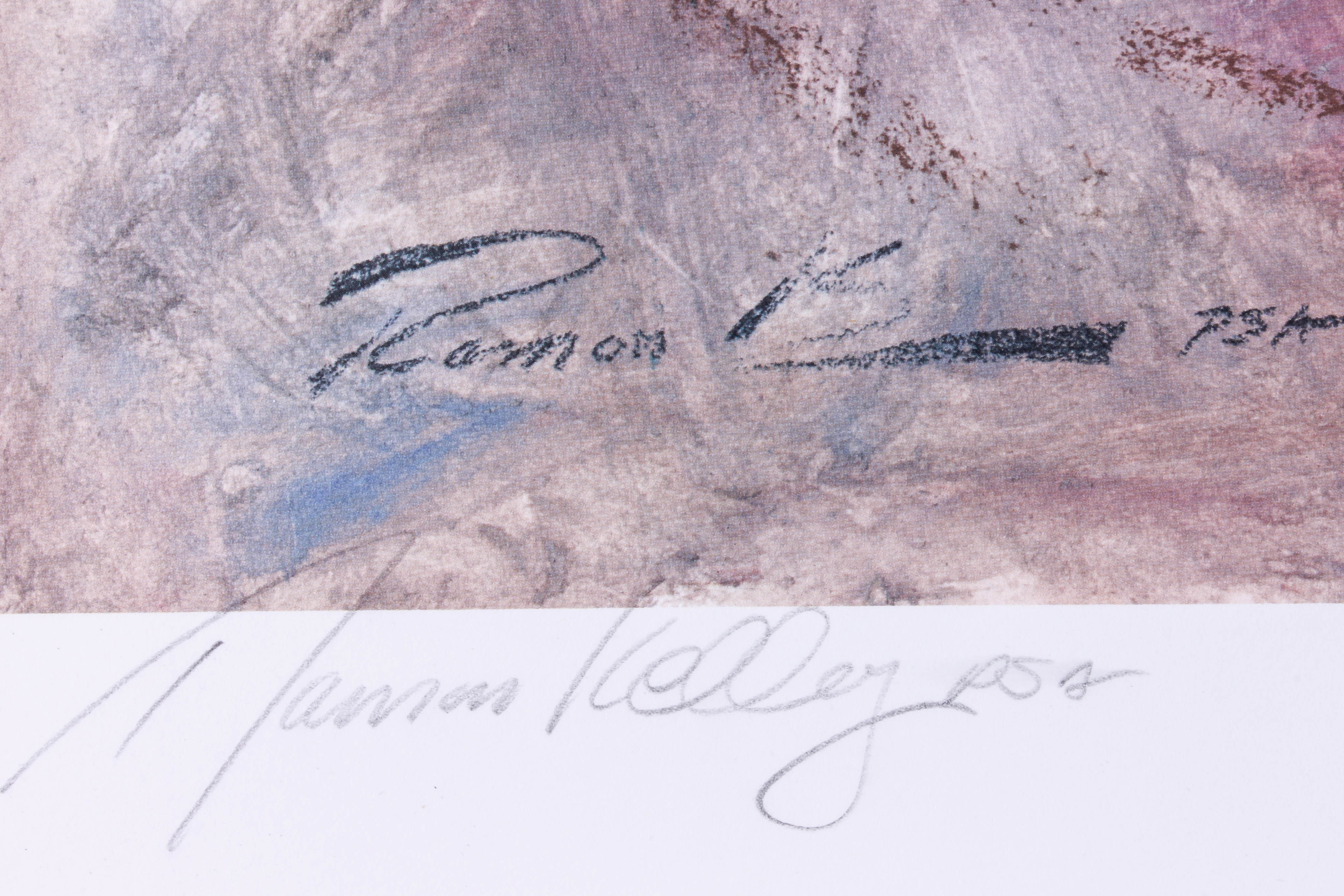 Ramon Kelley Artist Proof Print and Book