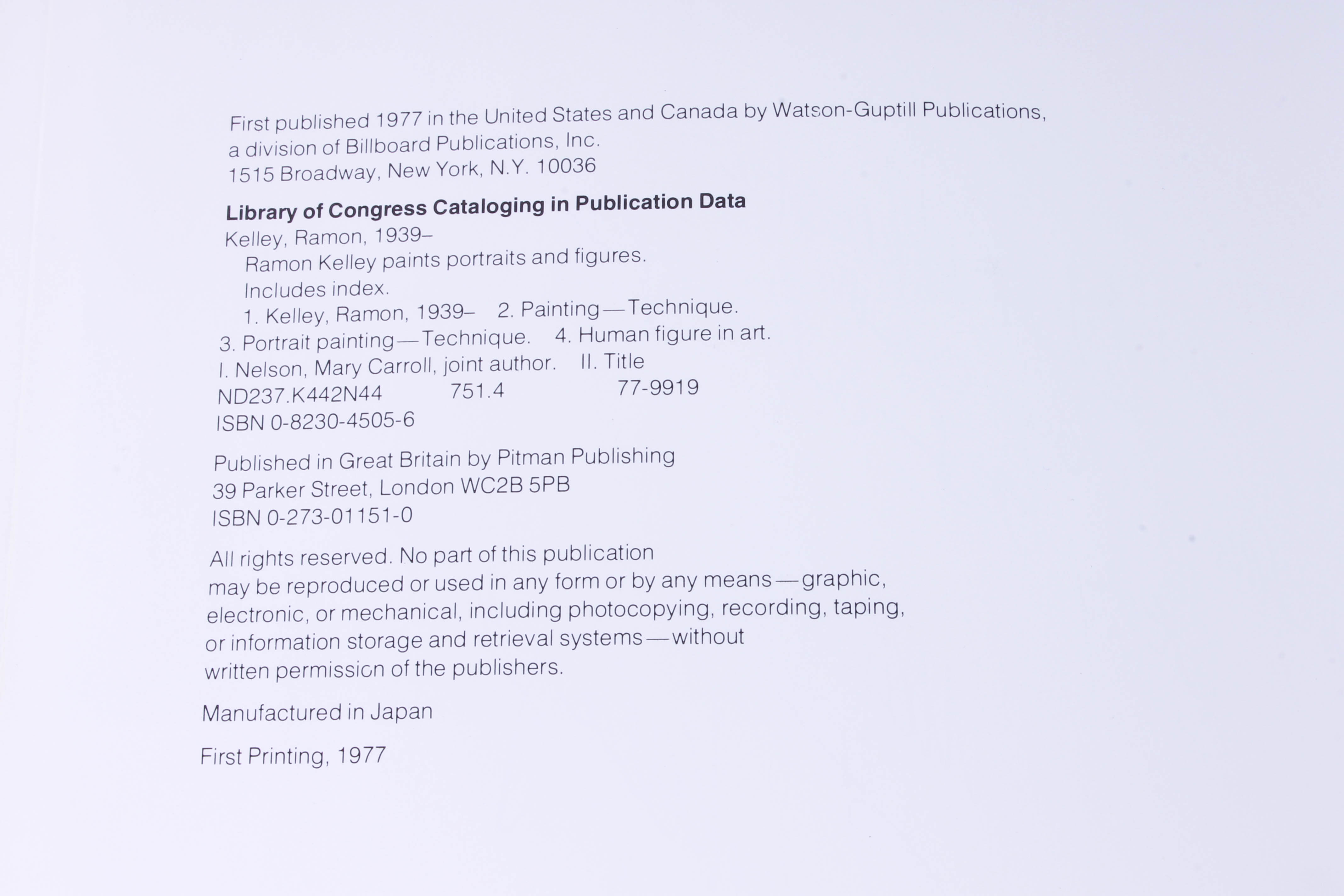 Ramon Kelley Artist Proof Print and Book