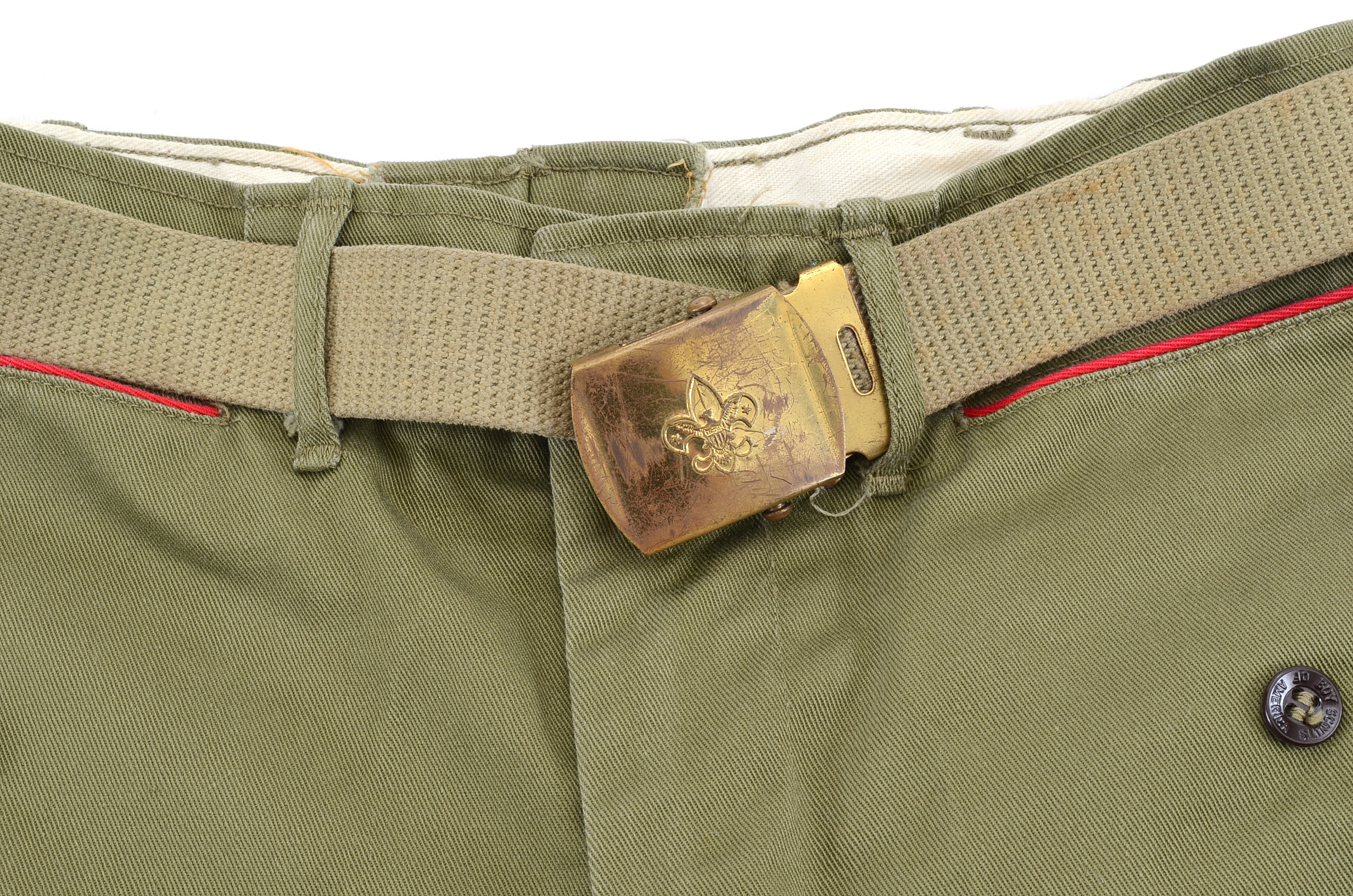 Boy Scouts Of America Uniform with Patches and Pins