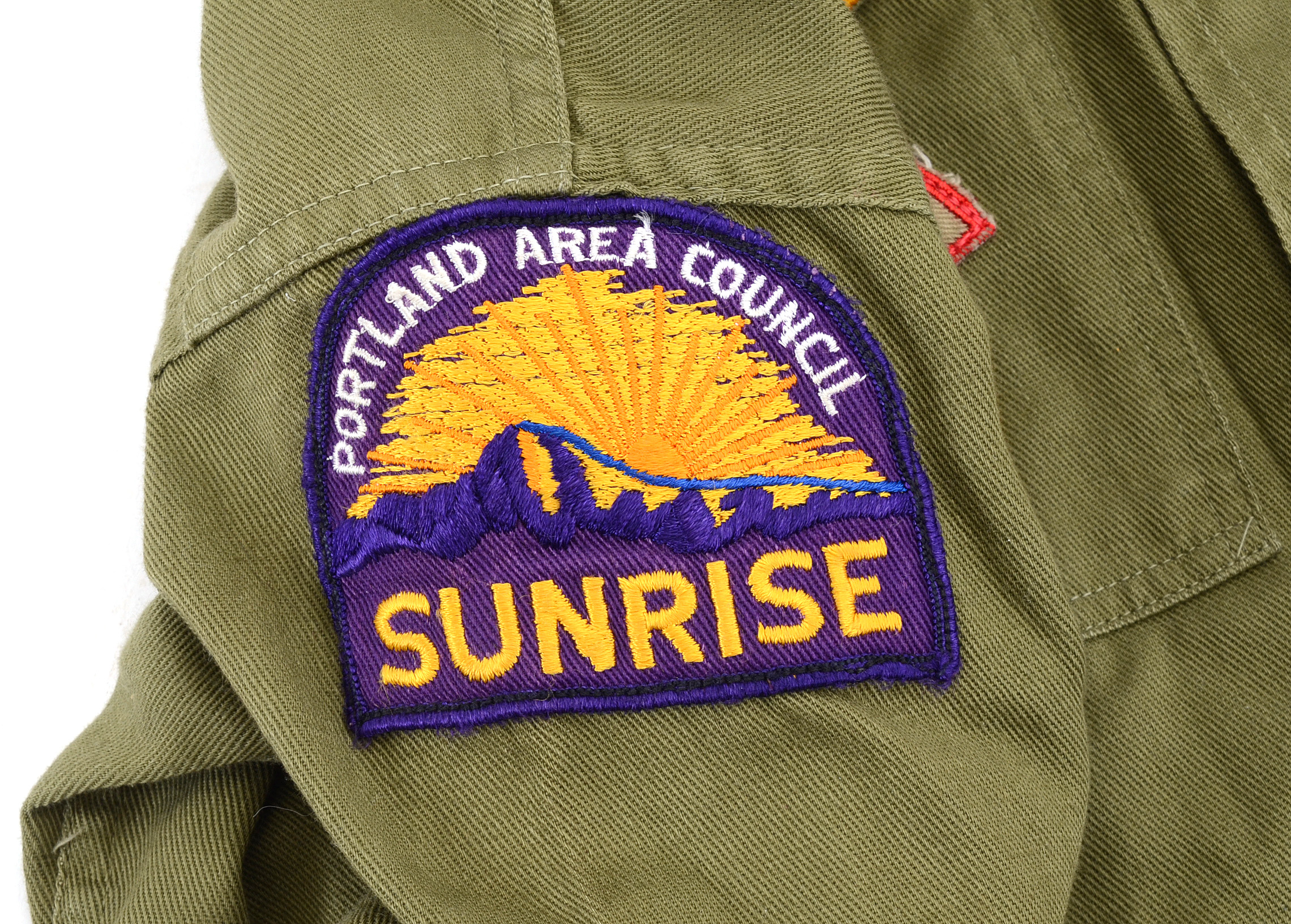 Boy Scouts Of America Uniform with Patches and Pins