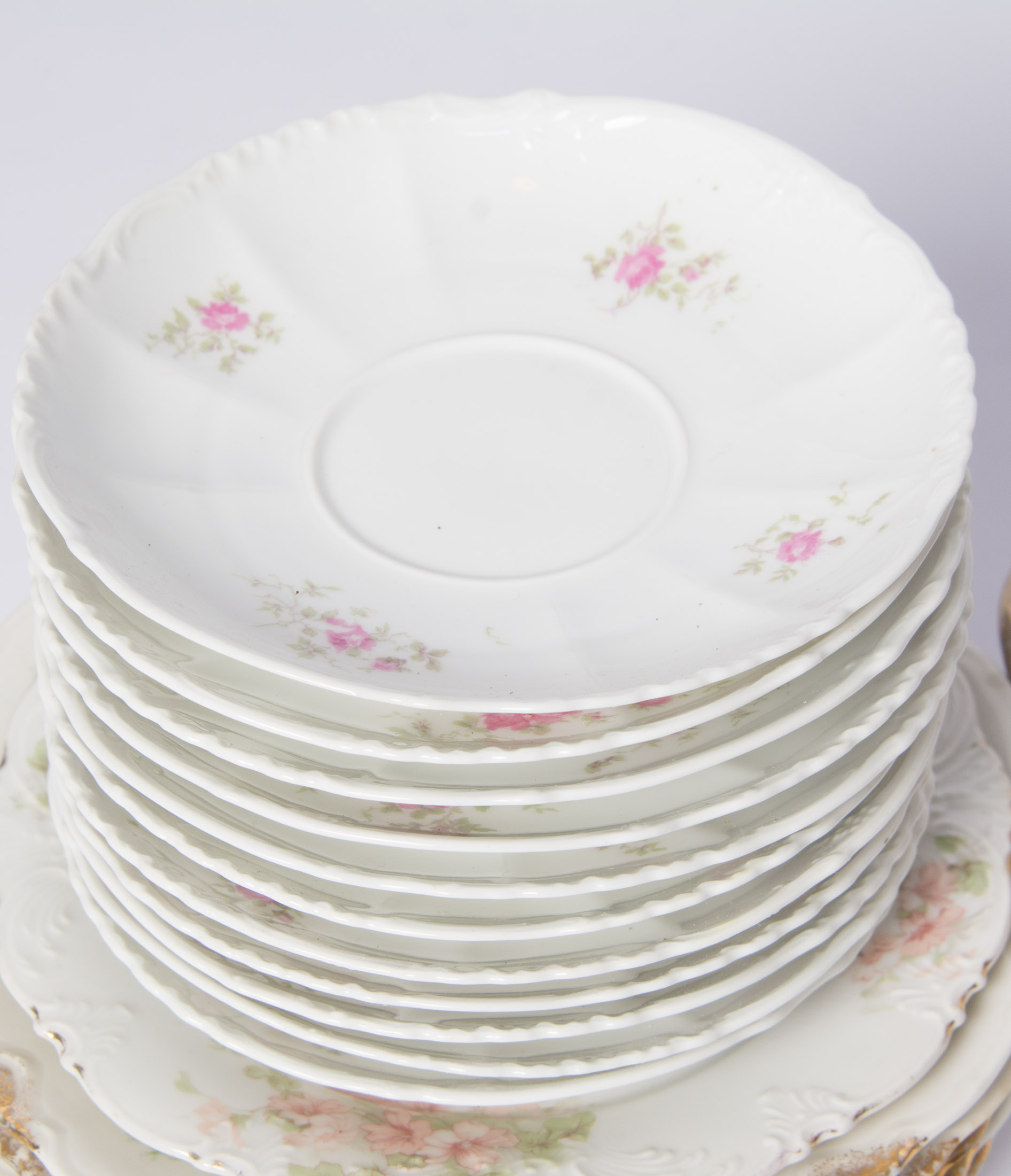 Pink Rose China Set