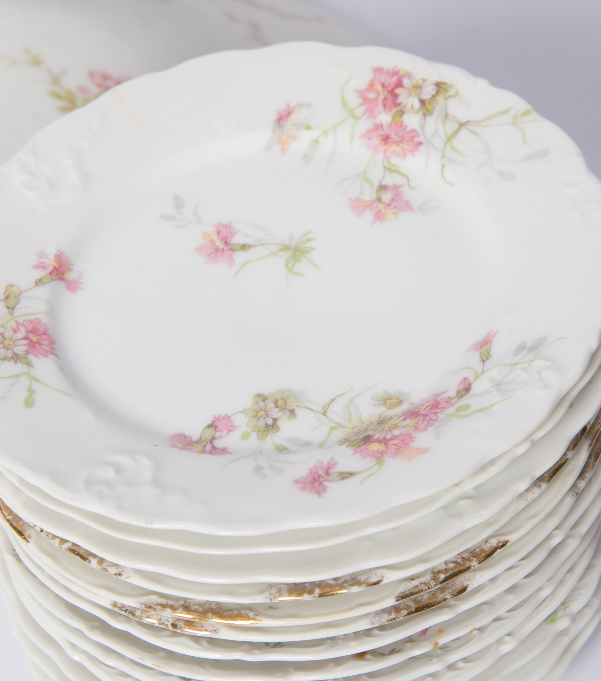 Pink Rose China Set