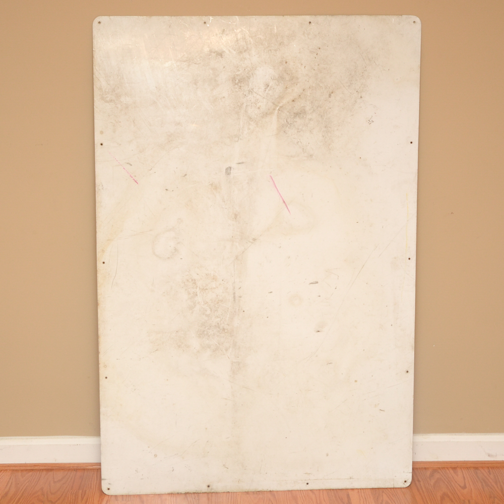 Pair of Vintage Maryland Lottery Signs