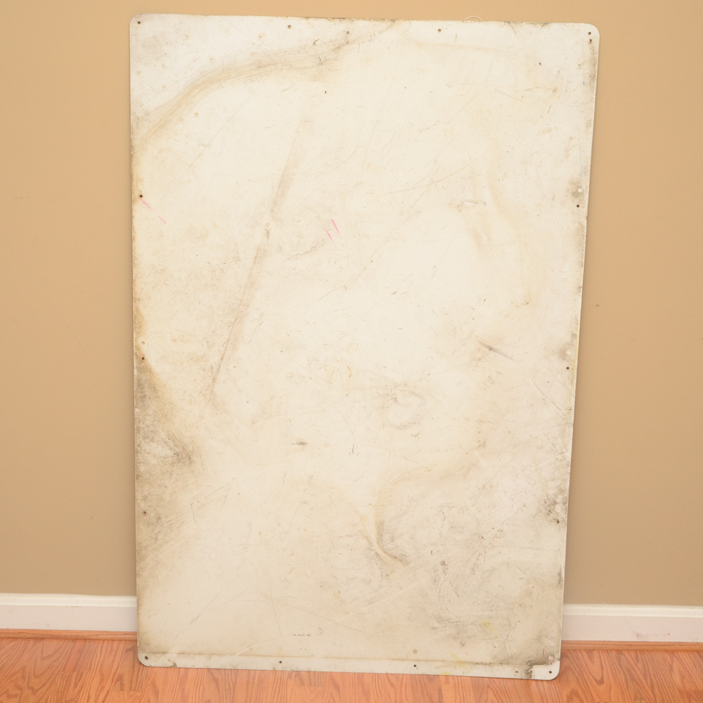 Pair of Vintage Maryland Lottery Signs