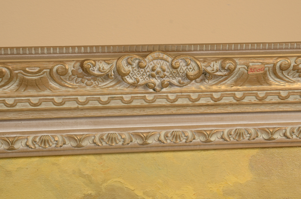 After Robert Wood Seascape Vintage Lithograph