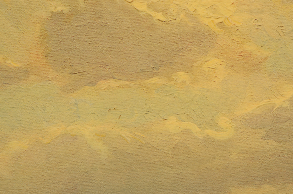 After Robert Wood Seascape Vintage Lithograph