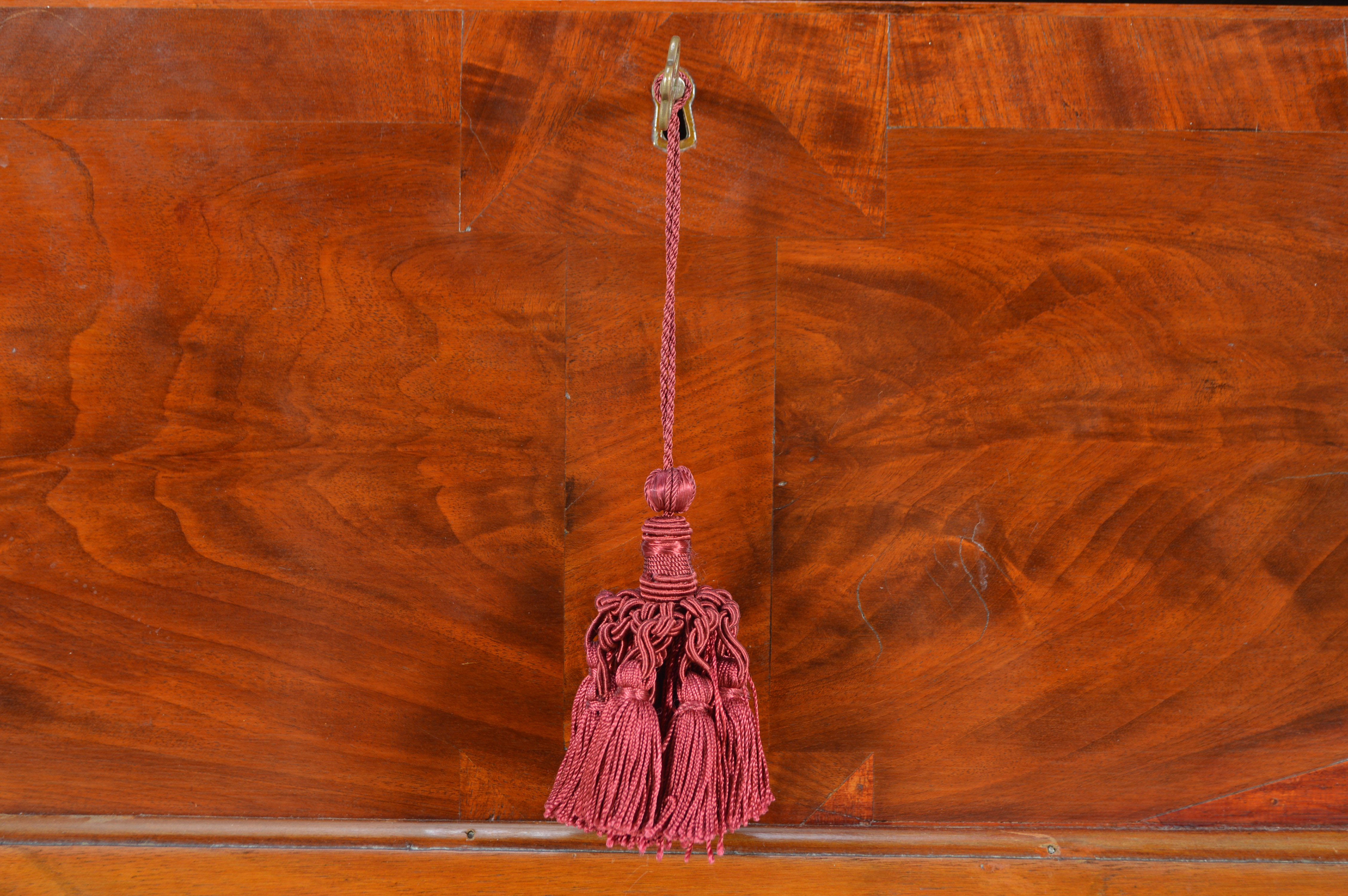 Antique Empire Style Cherry Butler's Desk