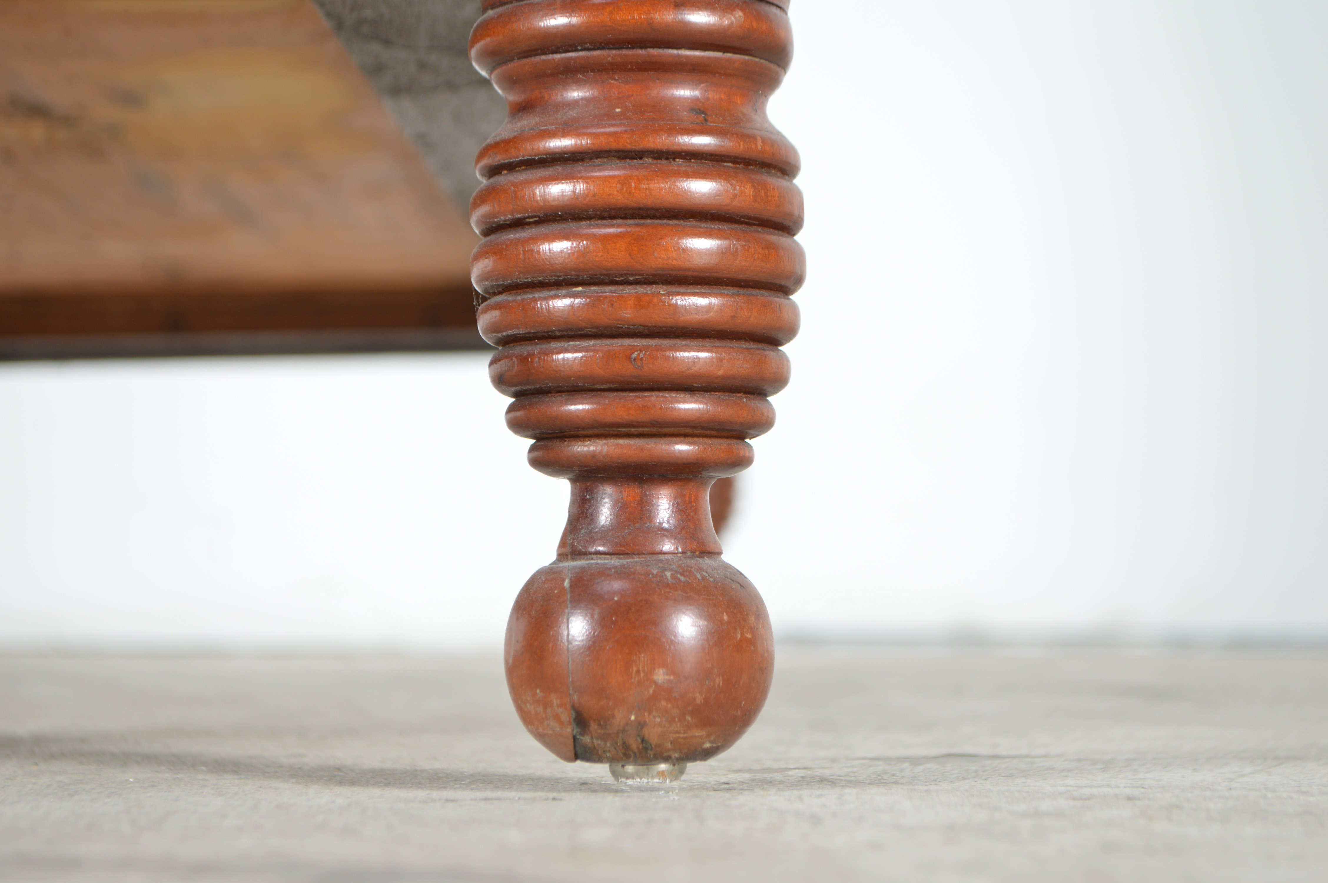 Antique Empire Style Cherry Butler's Desk