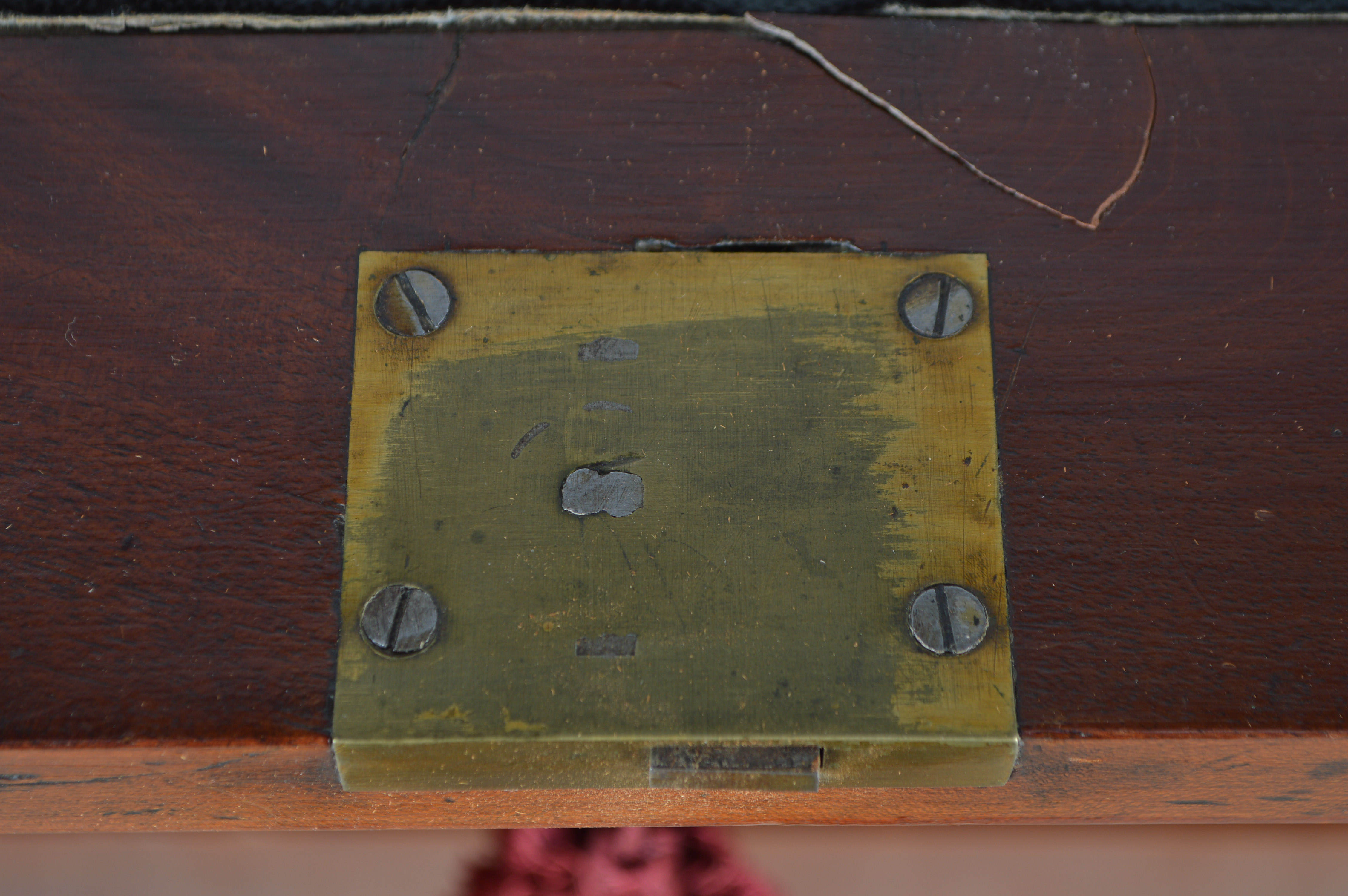 Antique Empire Style Cherry Butler's Desk