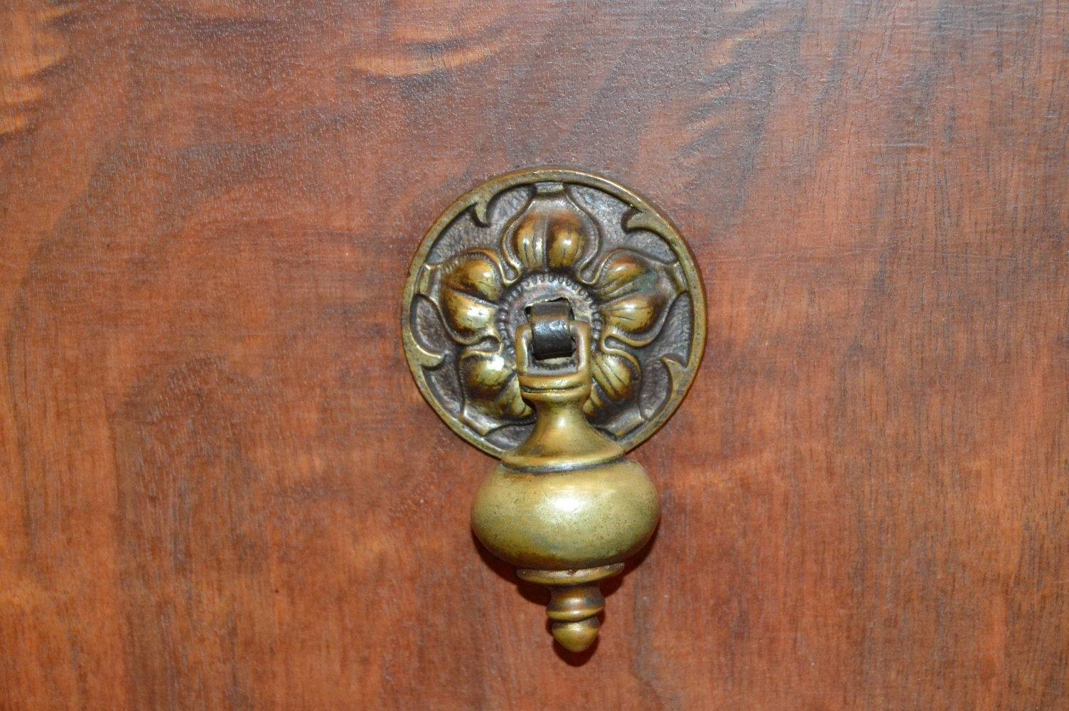 Vintage Eastlake Walnut Buffet by H.E. Shaw