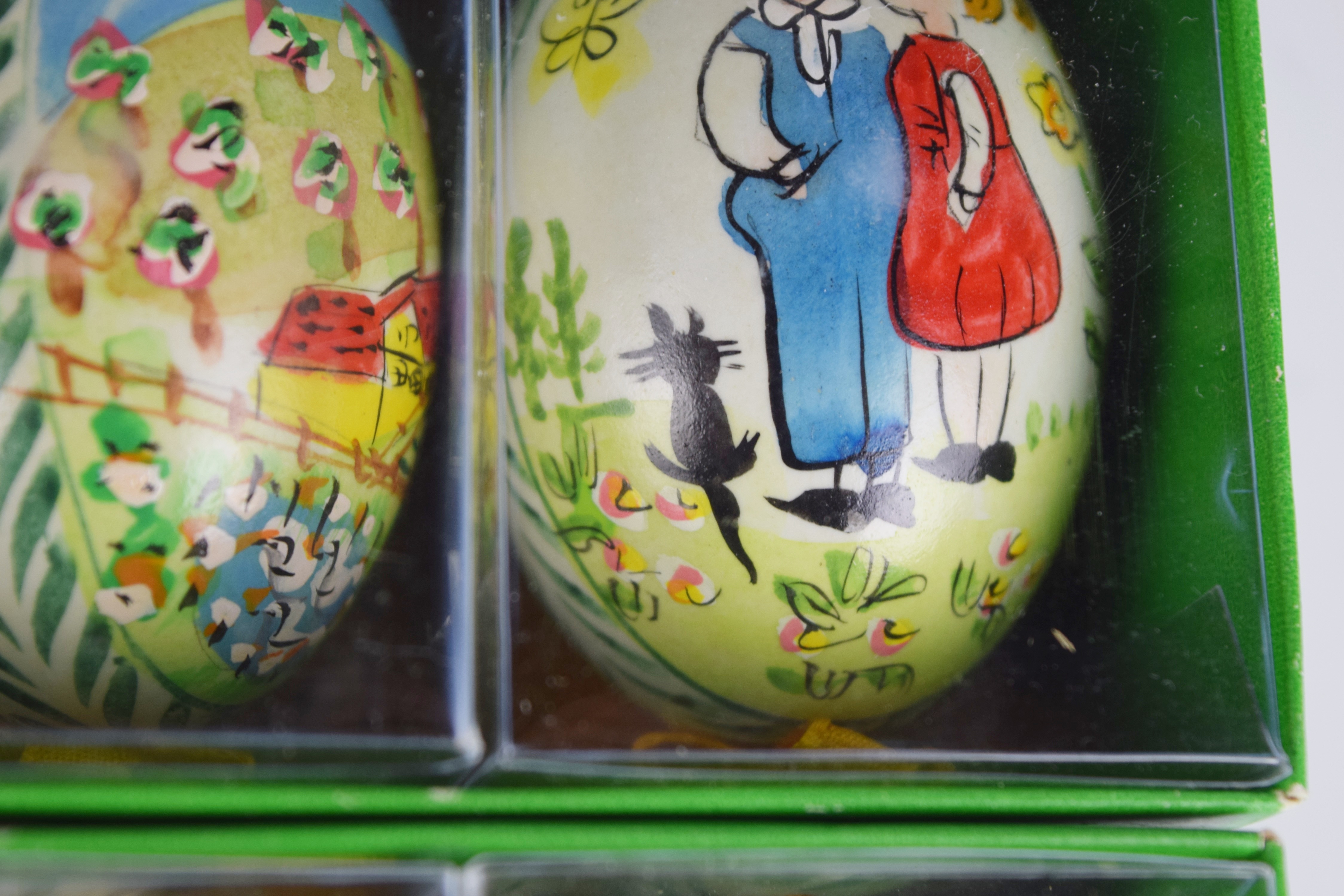 Twenty Three Hand Painted Eggs