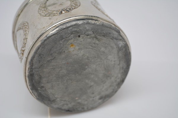 Vintage Silver Tone String Holder