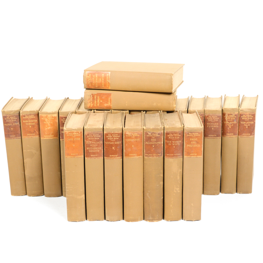 Antique Hardcover Collection "The English Comedie Humaine"