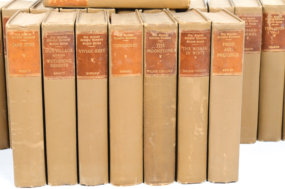 Antique Hardcover Collection "The English Comedie Humaine"