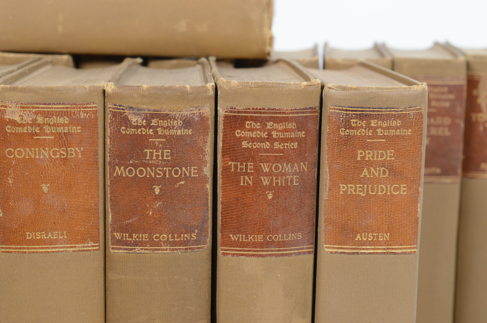 Antique Hardcover Collection "The English Comedie Humaine"