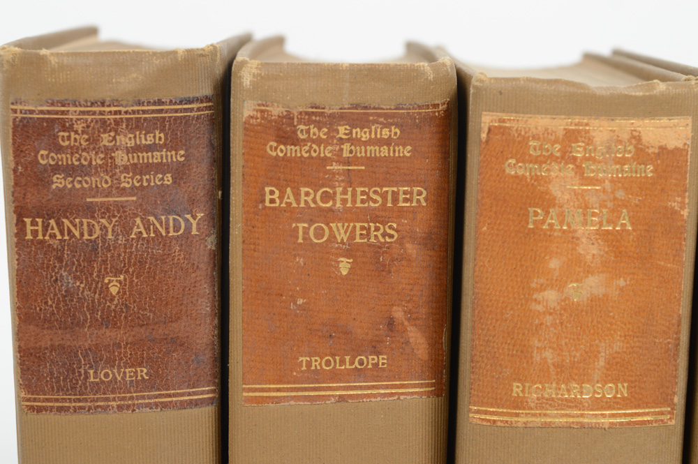 Antique Hardcover Collection "The English Comedie Humaine"