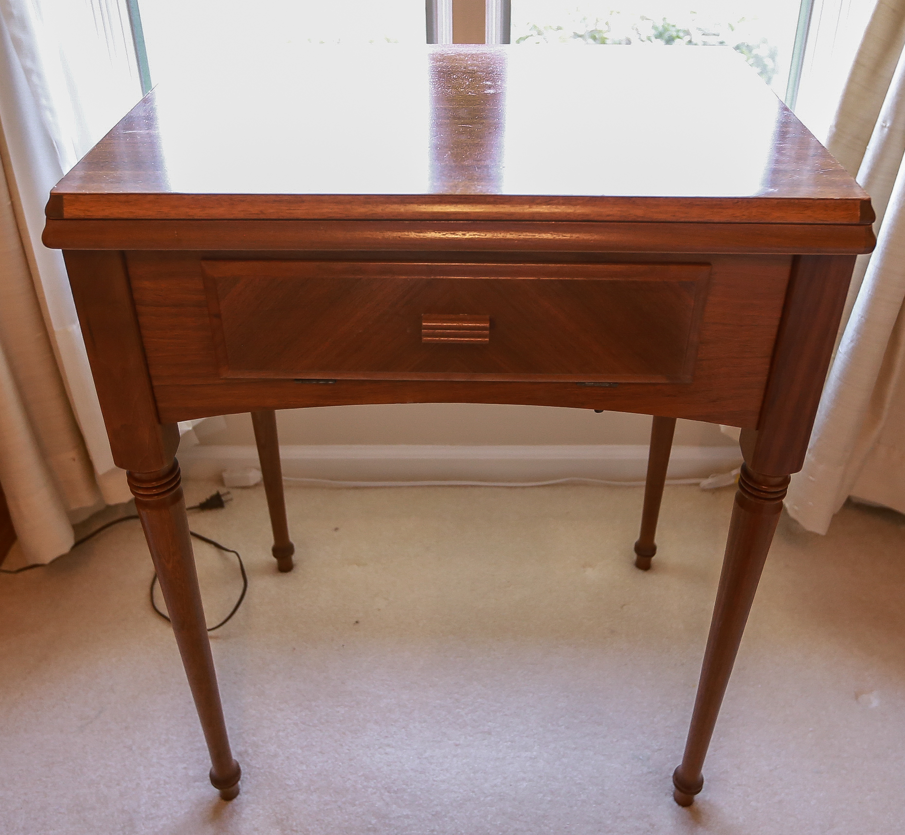 Circa 1940 Singer Sewing Machine Table