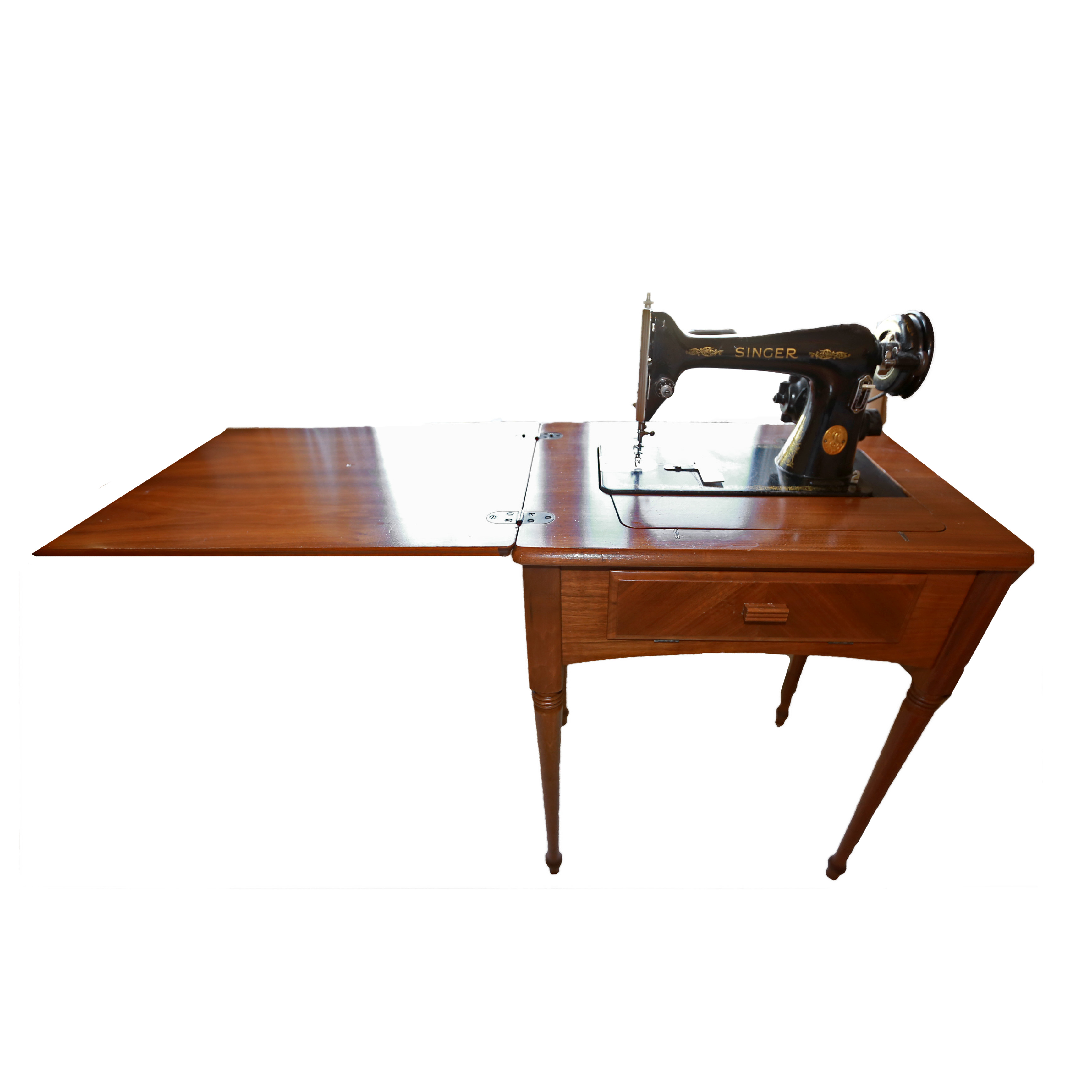 Circa 1940 Singer Sewing Machine Table