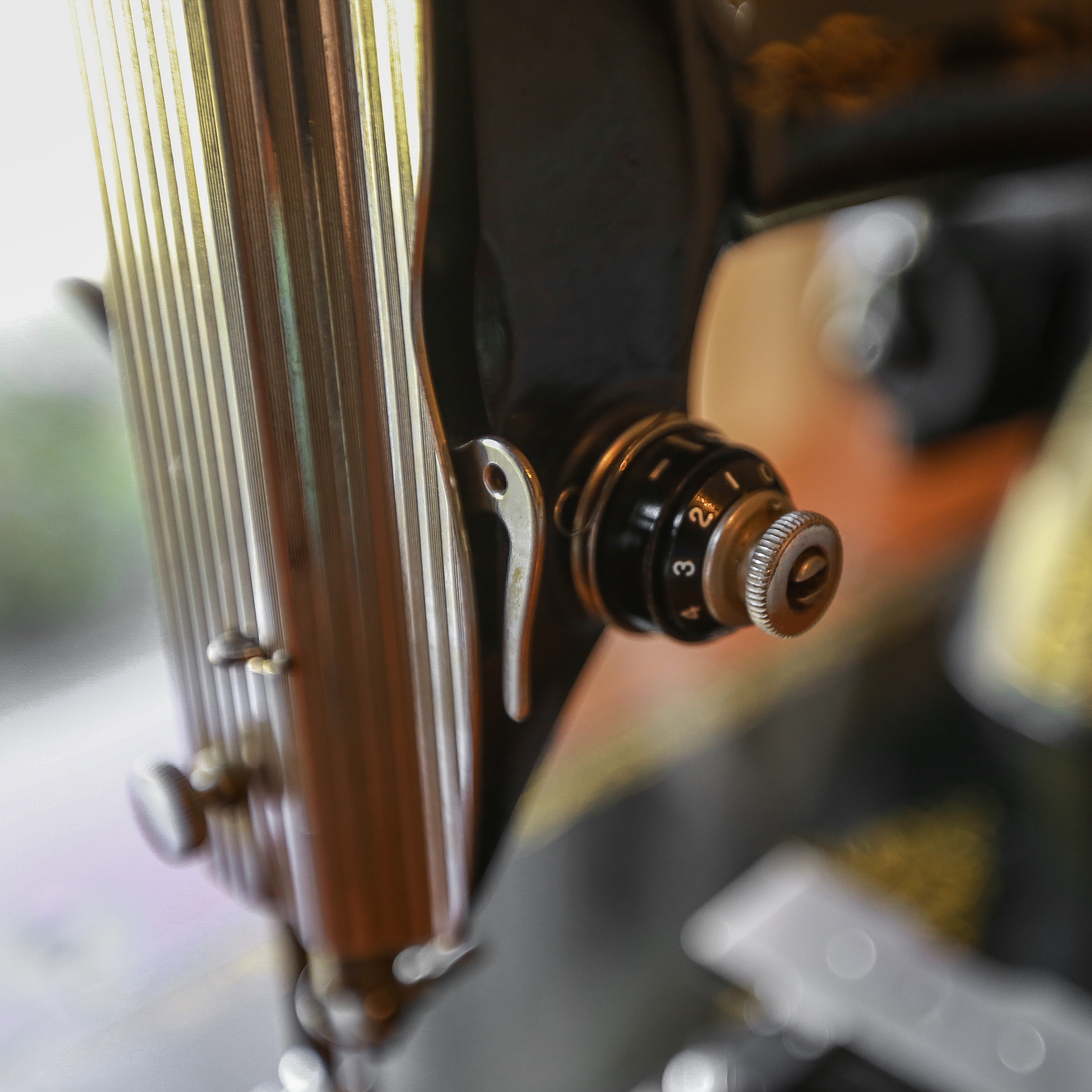 Circa 1940 Singer Sewing Machine Table