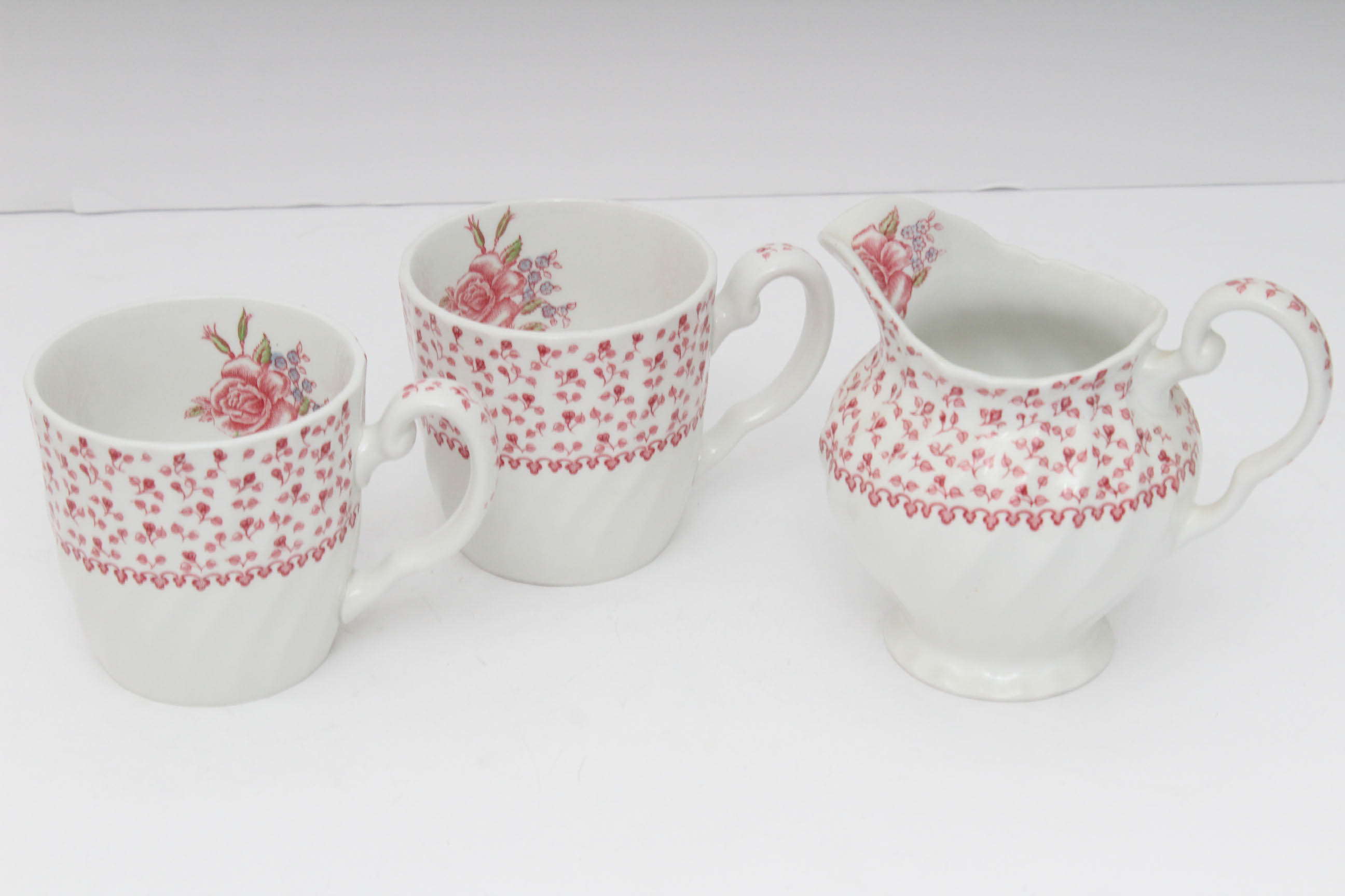 Johnson Bros "Rose Bouquet" Ironstone China Set