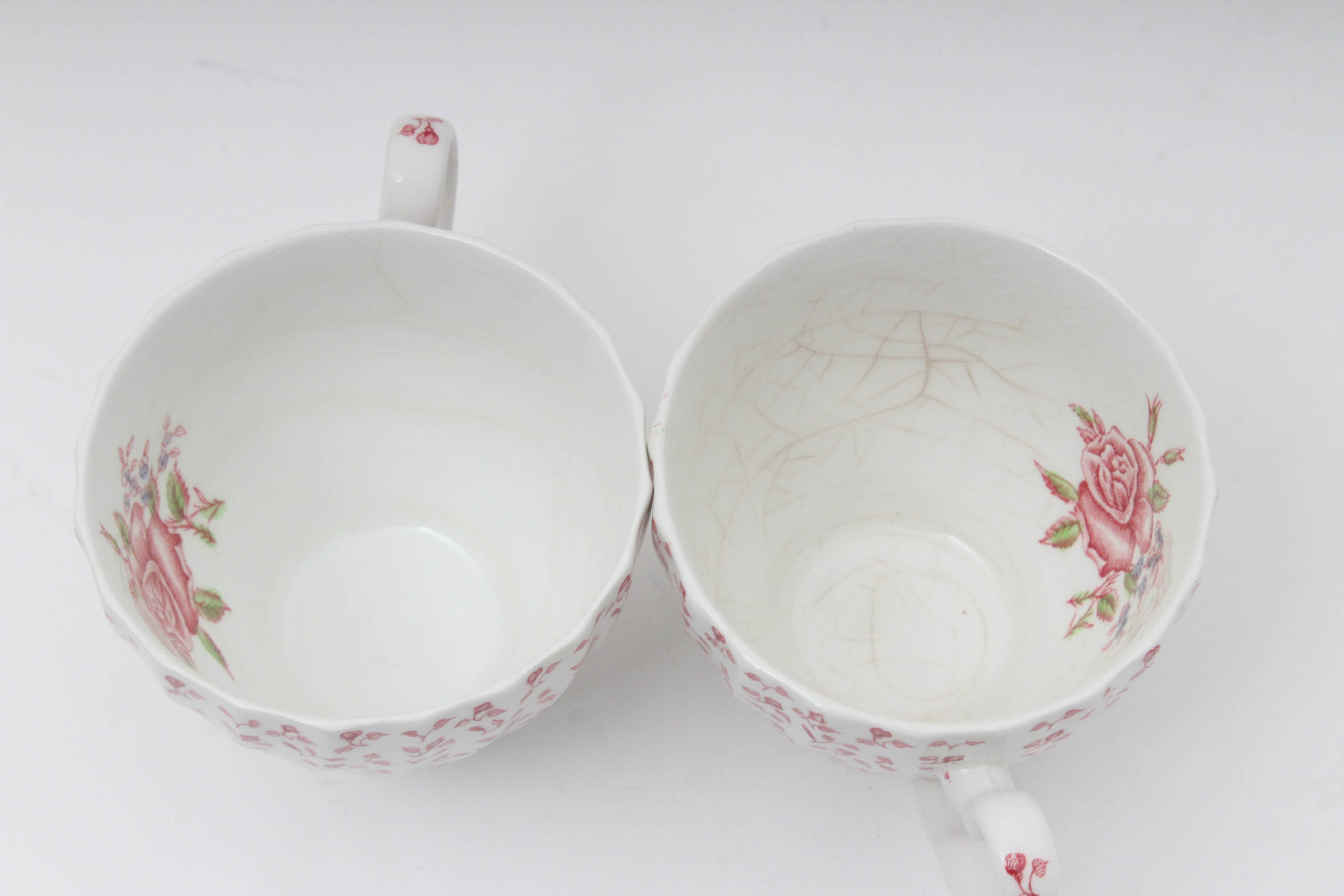 Johnson Bros "Rose Bouquet" Ironstone China Set