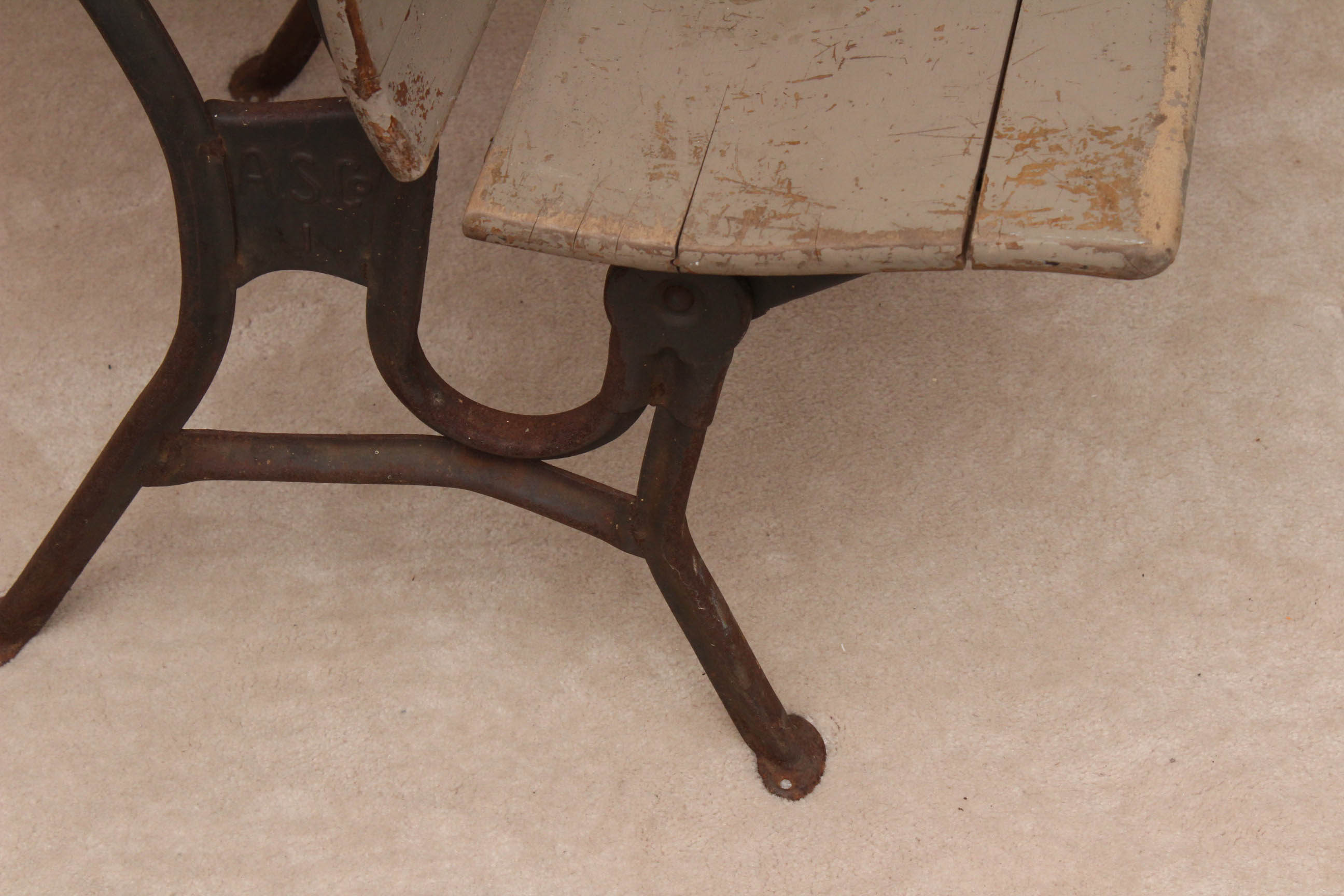 Vintage American Seating Company School Desk