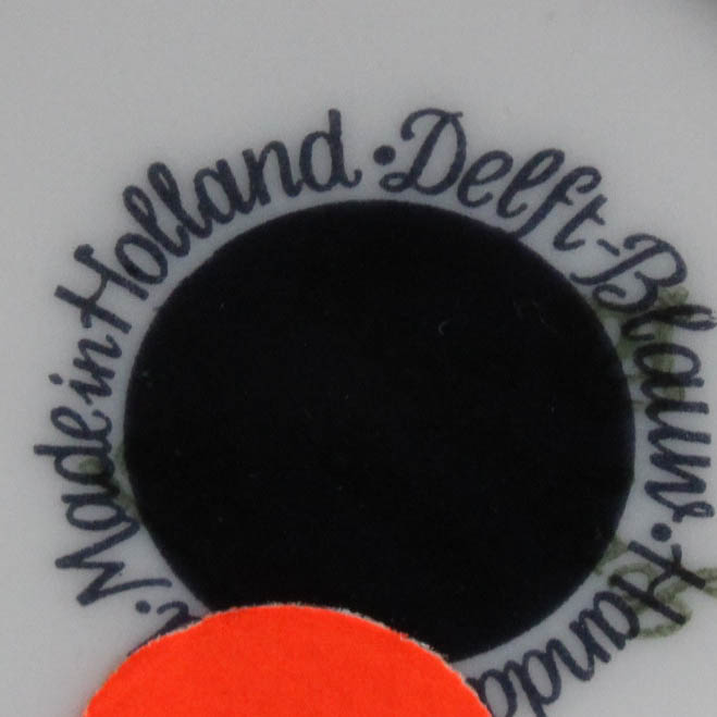 Porcelain Butter Pat Collection with Custom Built Display