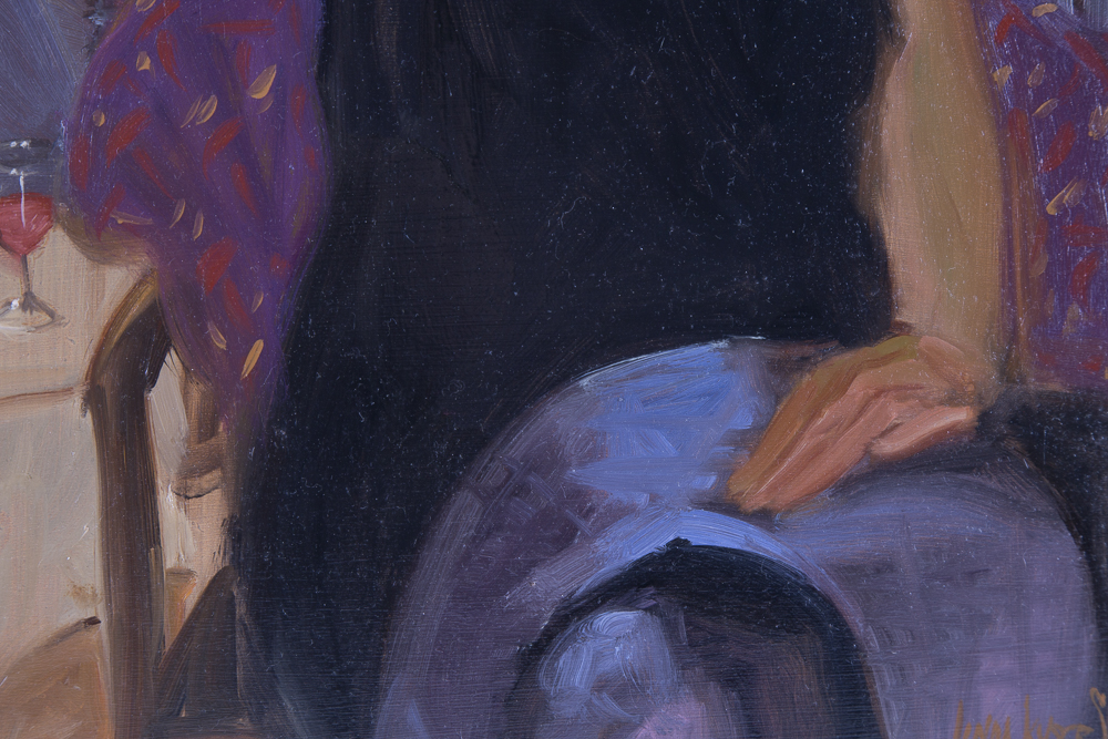 Linda Kyser Smith Oil on Board Painting