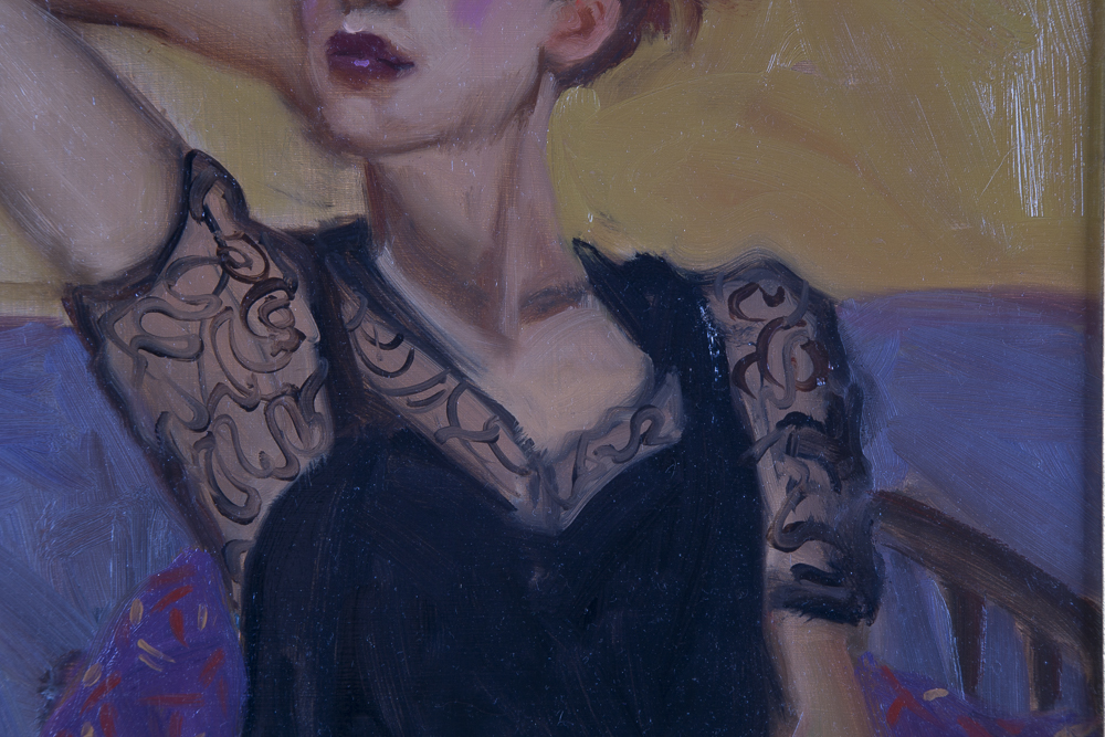 Linda Kyser Smith Oil on Board Painting