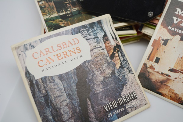 Vintage Sawyer's View Master and Box of View Master Picture Reels