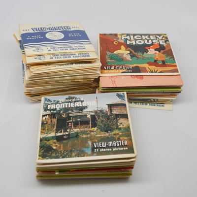 Vintage Sawyer's View Master and Box of View Master Picture Reels