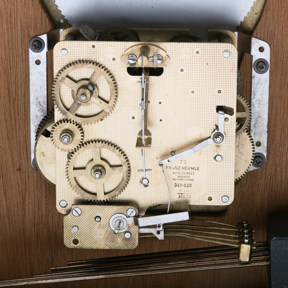 Emperor Moonphase Mantle Clock