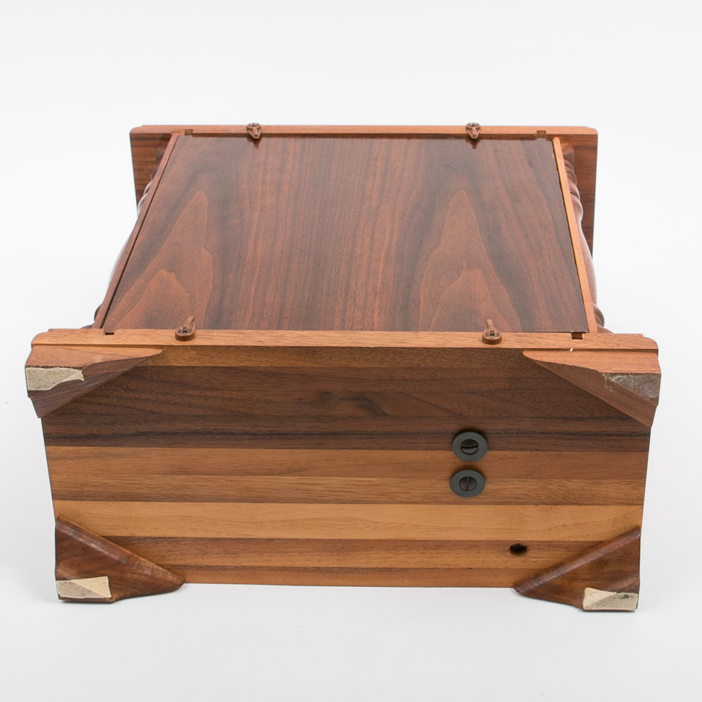 Emperor Moonphase Mantle Clock