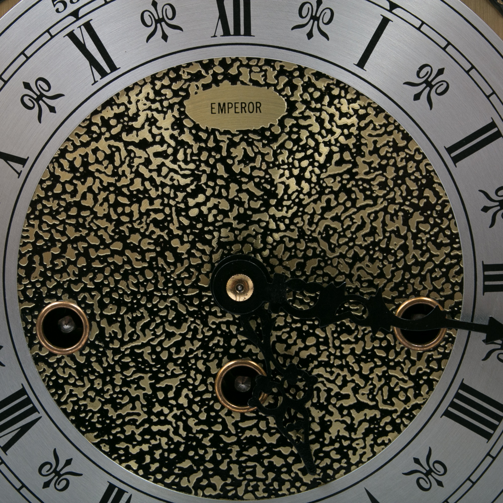 Emperor Moonphase Mantle Clock
