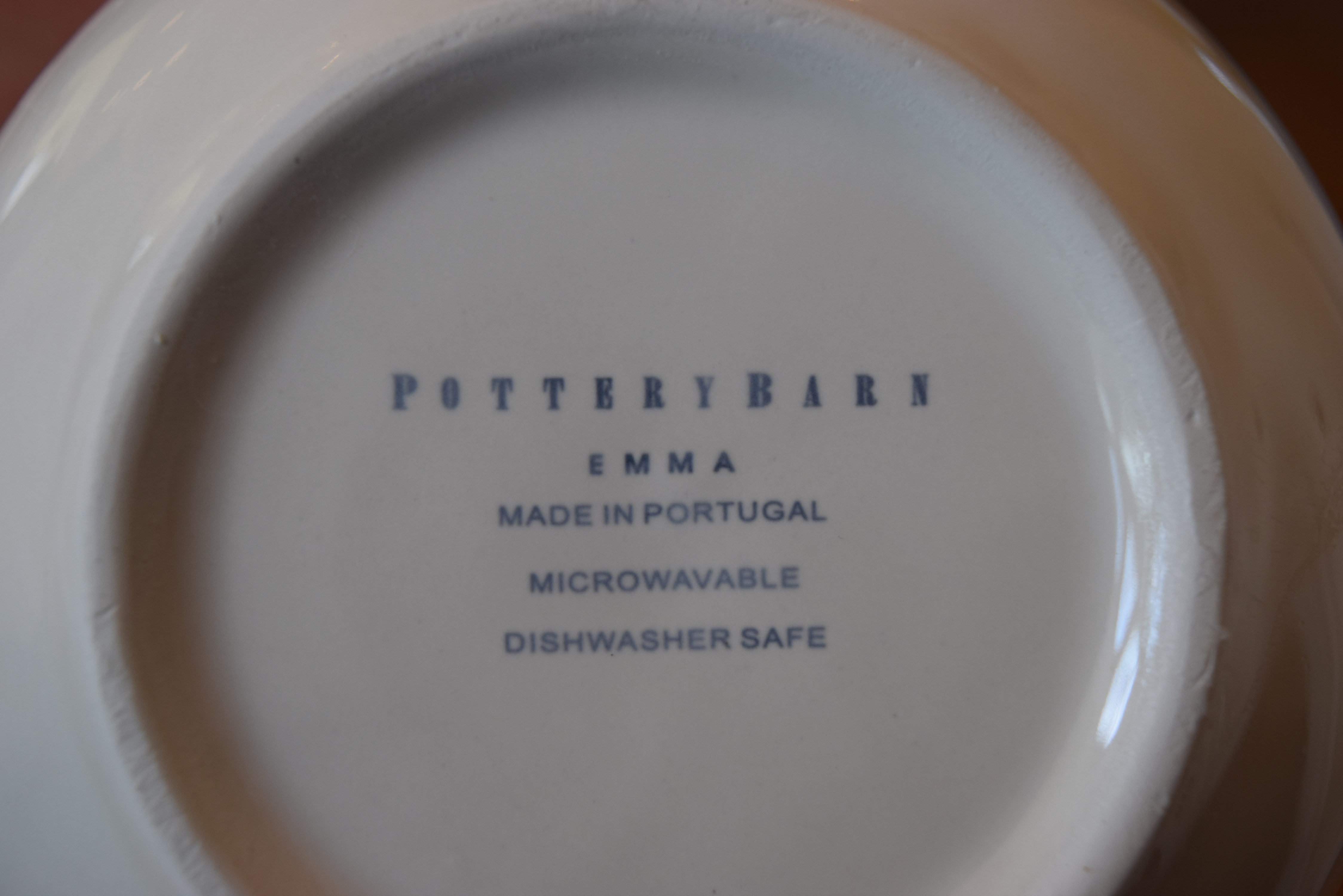 Pottery Barn "Emma" Dinnerware in Ivory