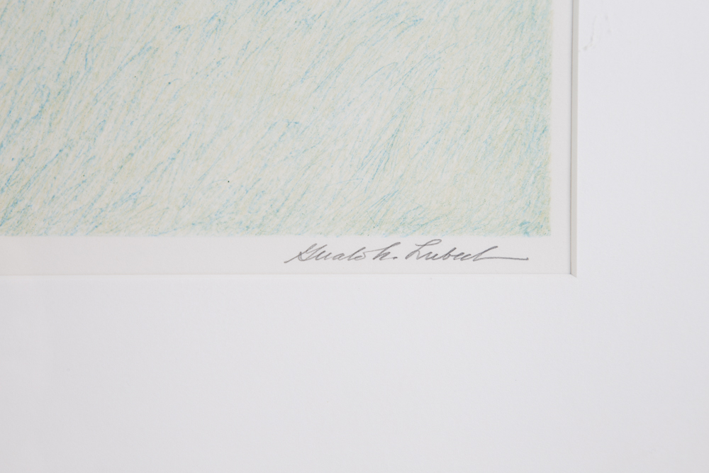 Gerald H. Lubeck Signed Artist's Proof  "Homestead"