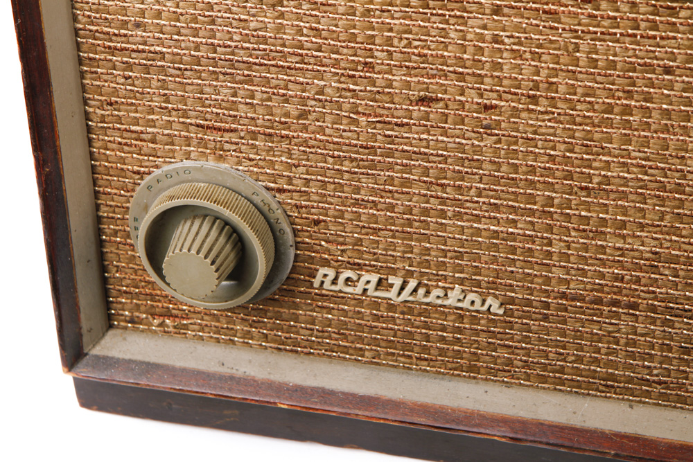 Vintage RCA Victor Radio and Record Player