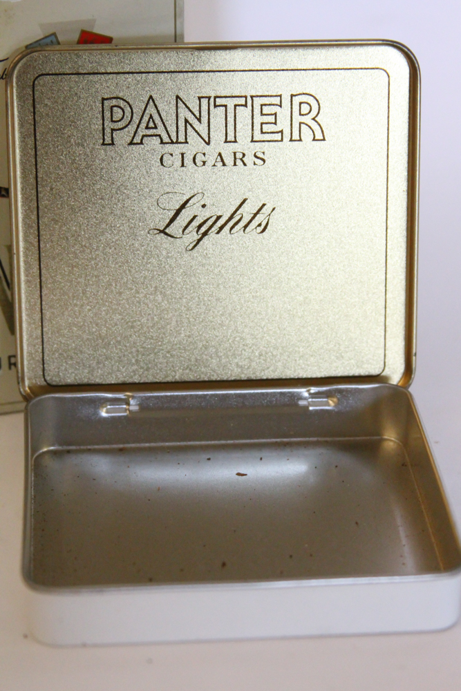 Vintage Panter Tobacco Tins