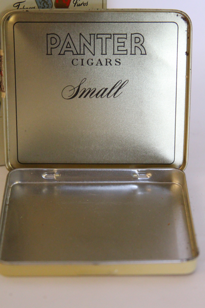 Vintage Panter Tobacco Tins