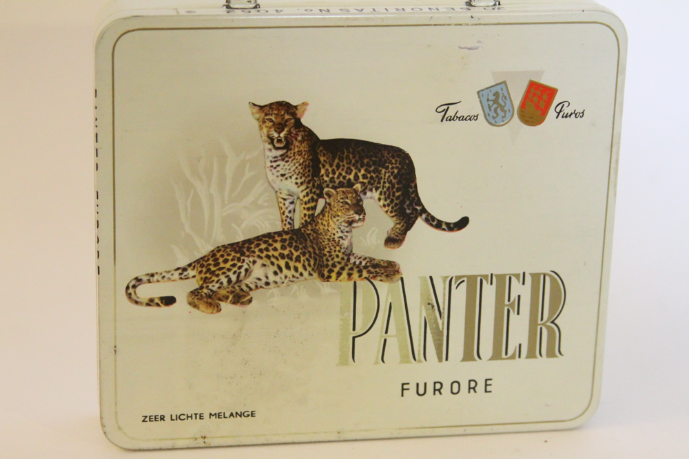 Vintage Panter Tobacco Tins