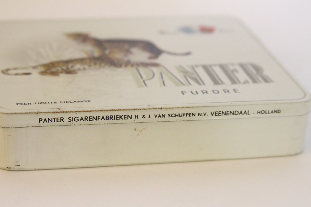 Vintage Panter Tobacco Tins