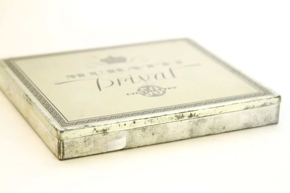 Circa 1930 Muratti Privat Cigarette Tin