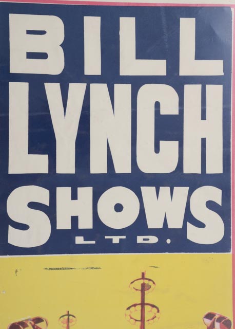 Two Duplicate 1940s Advertising Posters for Bill Lynch Shows and One 1940s County Fair Poster