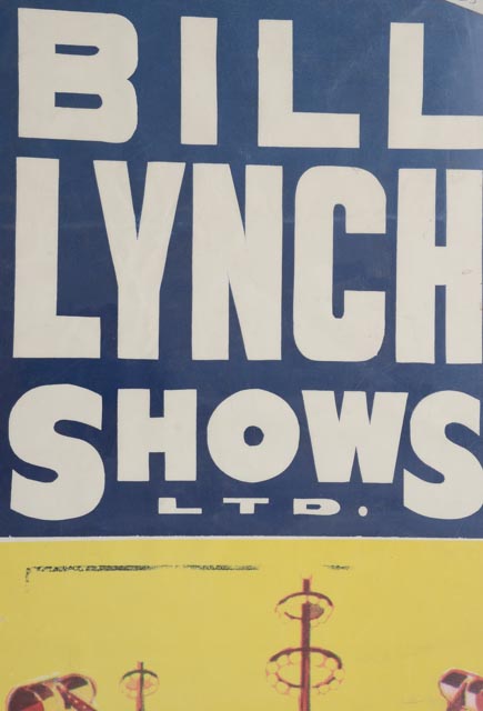 Two Duplicate 1940s Advertising Posters for Bill Lynch Shows and One 1940s County Fair Poster