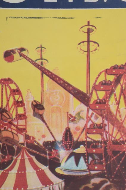 Two Duplicate 1940s Advertising Posters for Bill Lynch Shows and One 1940s County Fair Poster