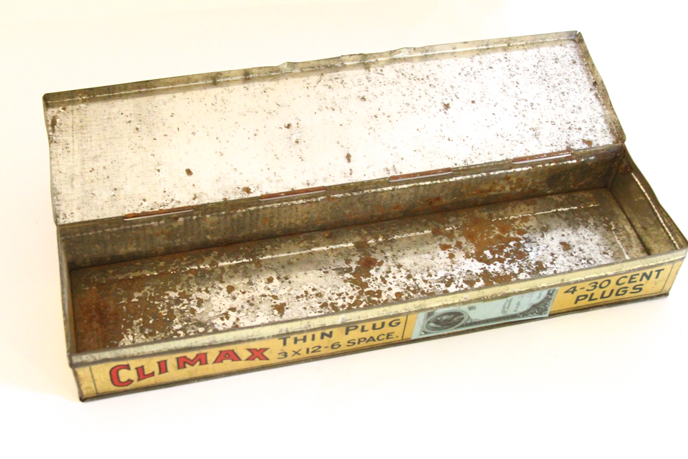 Vintage P. Lorillard Co. ClimaxTobacco Plugs Tin