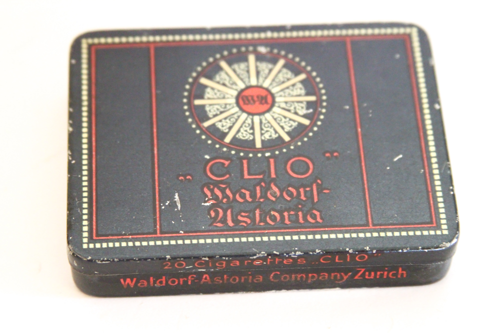 Circa 1930 Cigarette Tins Featuring A. Batschari Cigarettes Brand