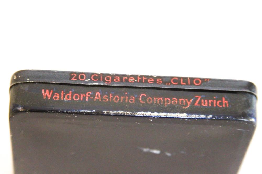 Circa 1930 Cigarette Tins Featuring A. Batschari Cigarettes Brand