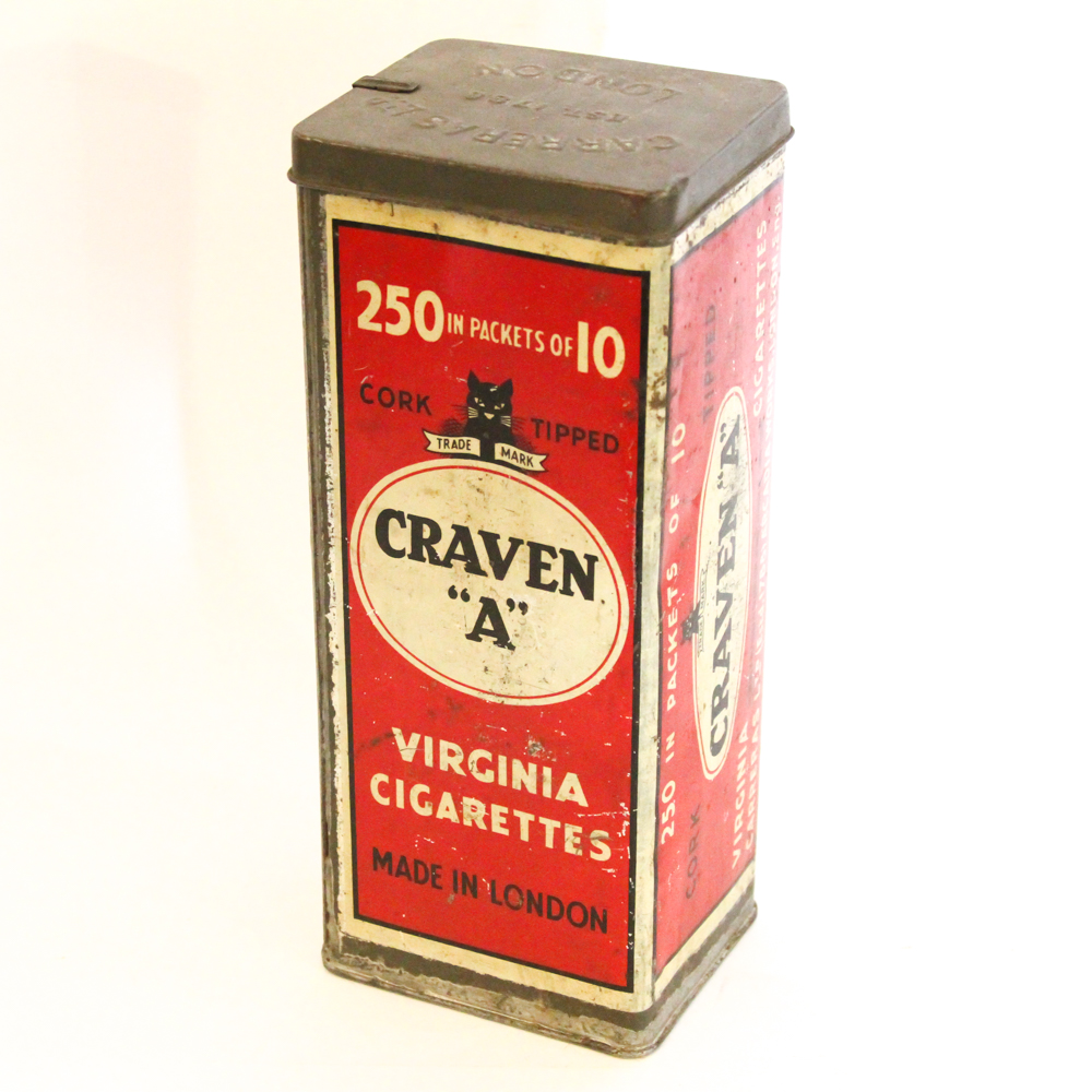 Craven "A" Virginia Cigarettes Tin