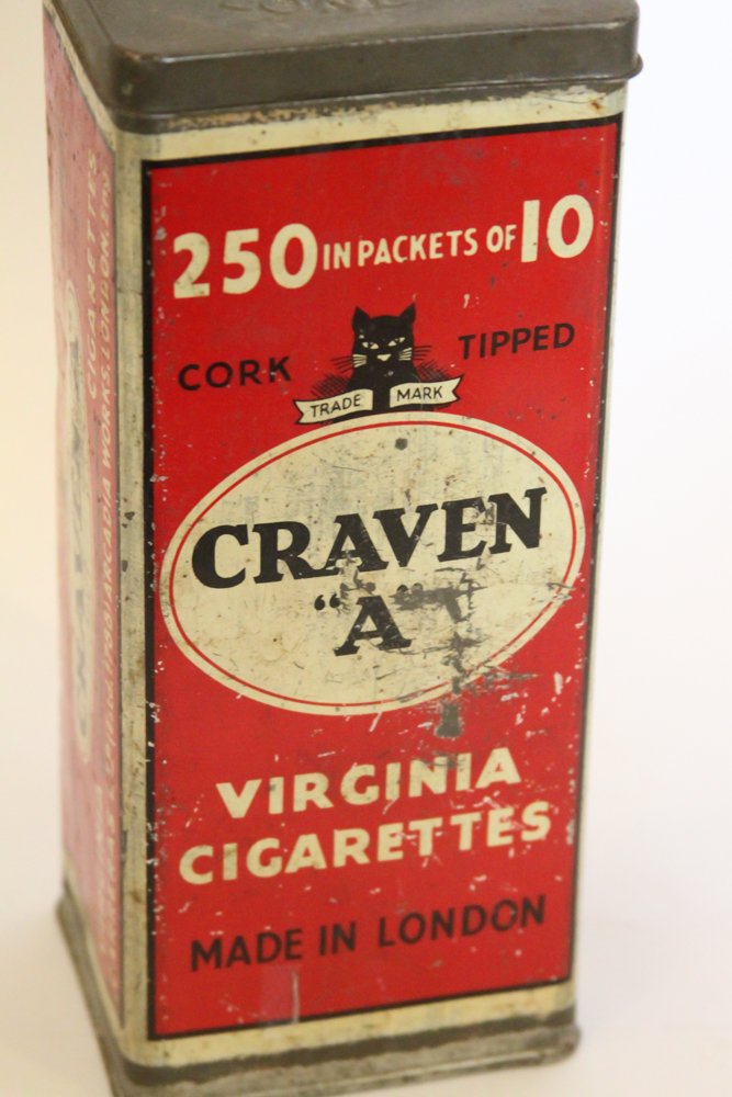Craven "A" Virginia Cigarettes Tin